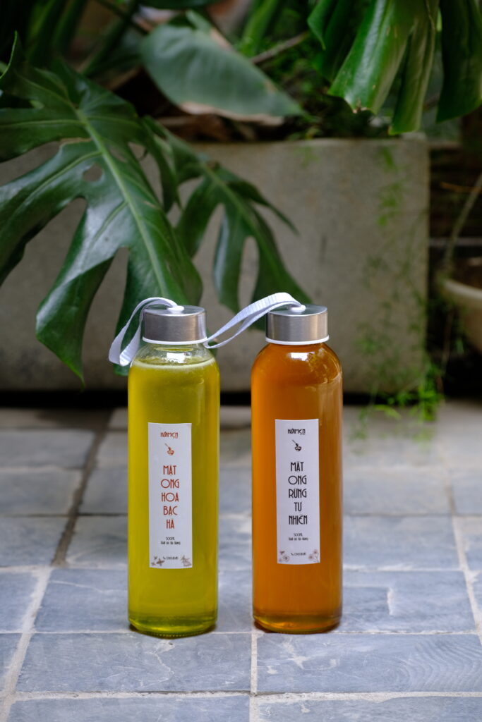 mật ong bạc hà